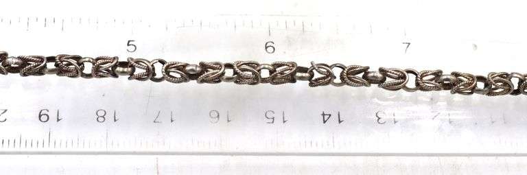 Group lot of 7 Vintage 925 sterling silver bracelets