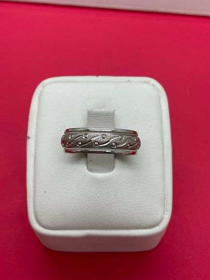 BRAND NEW 14K WHITE GOLD BAND