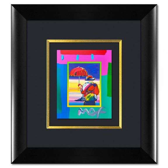 Umbrella Man on Blends by Peter Max