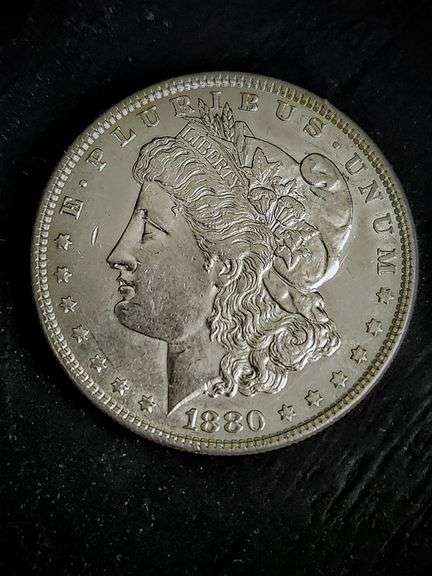 1880 Silver Morgan Dollar, Circulated
