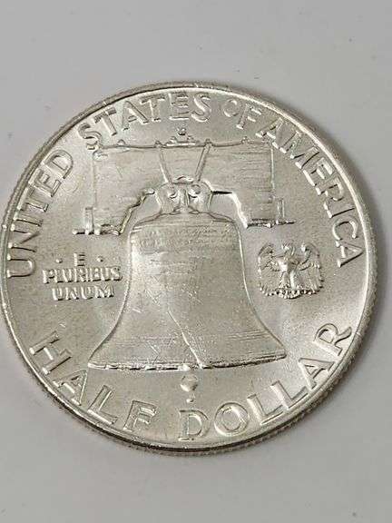 1963 D UNC Quality Franklin Half Dollar