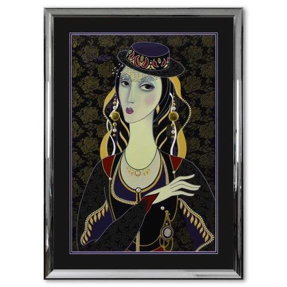 Royal Pose (Purple) by Manoukian, Martiros