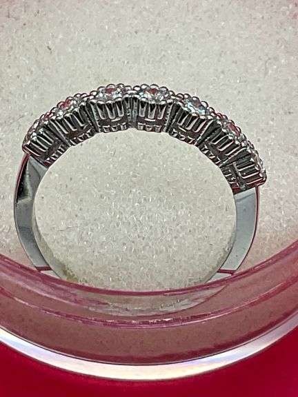 BRAND NEW 14K WHITE GOLD DIAMOND BAND