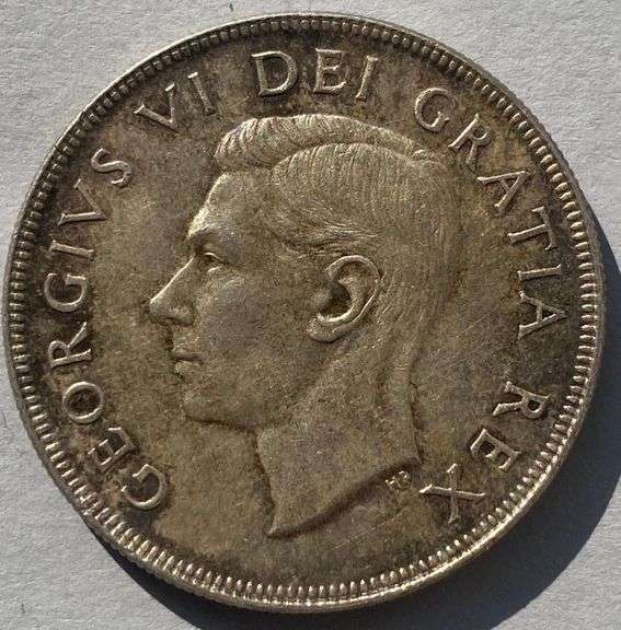 1951 Near Unc SWL Canada Silver Dollar
