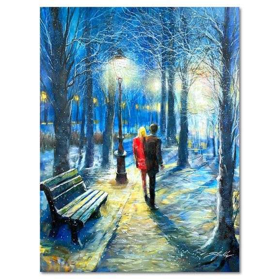 Snow Walk by Suljakov