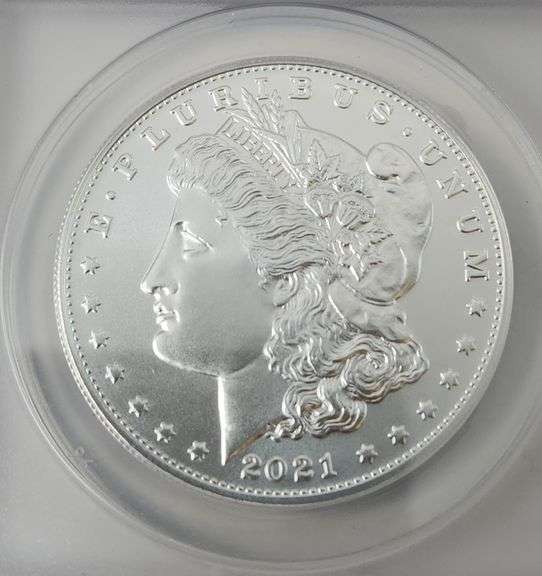 2021 MS 70 FIRST STRIKE Morgan Dollar