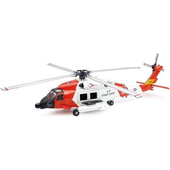 U.S. Coast Guard Jayhawk Helicopter Diecast Model