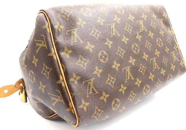 Louis Vuitton Speedy 30 Monogram Handbag W/Key
