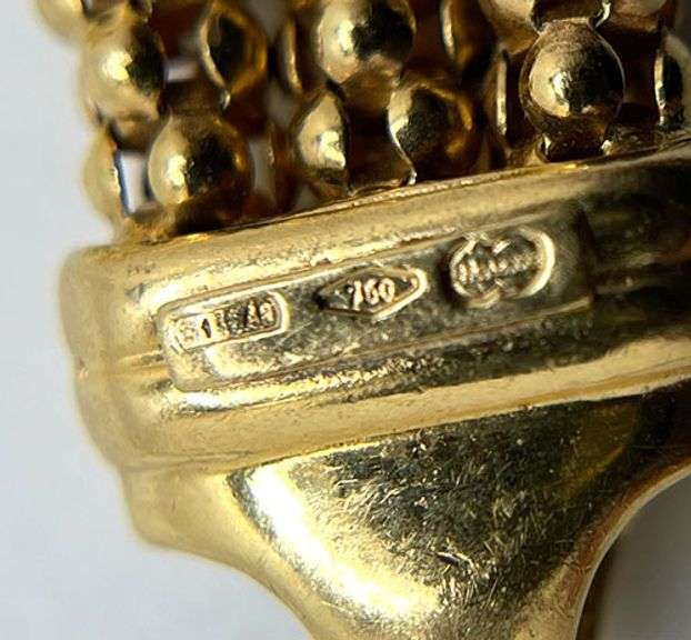 Italian 18k Yellow gold bracelet