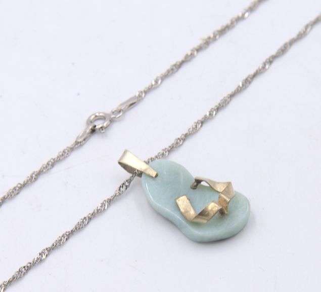 Group Lot of 2 Vintage 925 Sterling Silver Necklaces