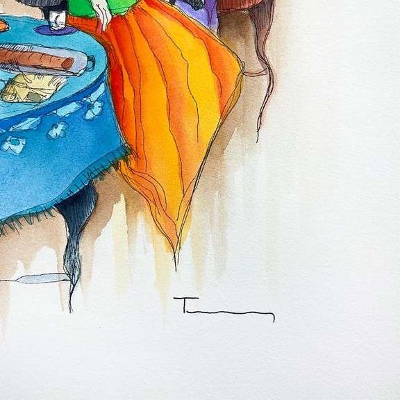 Untitled by Tarkay (1935-2012)