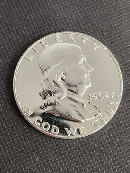 1962 Proof Quality Franklin Half Dollar