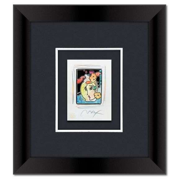 Profile with Vase by Peter Max