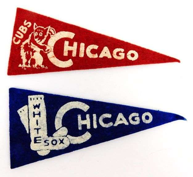 1950's Double Play Baseball Pennants