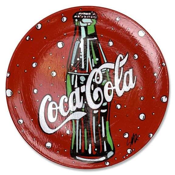 Coca-Cola by Steve Kaufman (1960-2010)