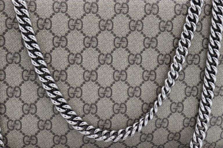 Gucci Dionysus Small GG & Black Suede Purse