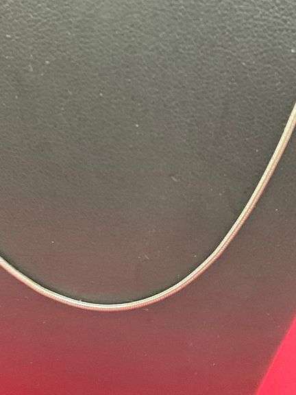 BRAND NEW 14K WHITE GOLD SNAKE CHAIN