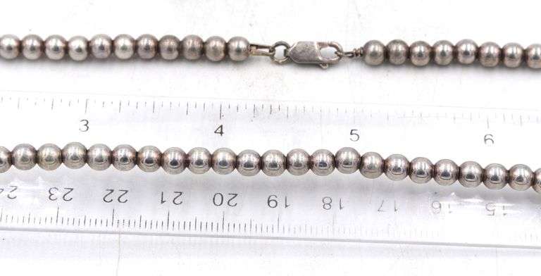 Group lot of 3 Vintage  925 sterling silver necklaces