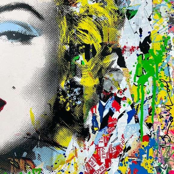 Monroe POP-folio by Mr Brainwash
