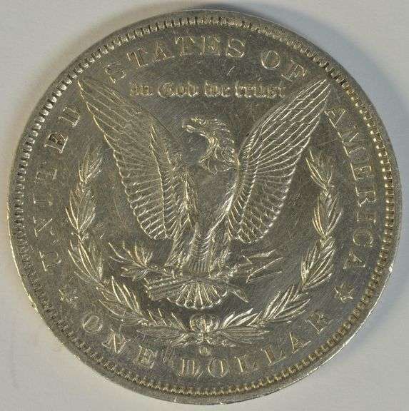 Near Mint 1886-O Morgan Silver Dollar. Key date with nice strike