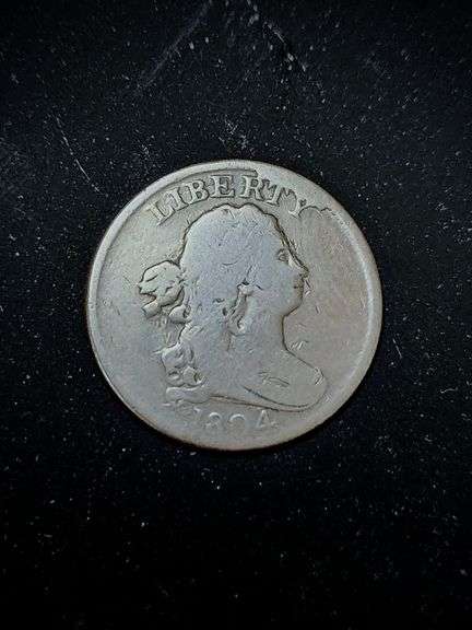 1804 American Half Cent, Circulated