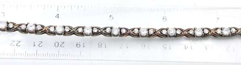 Group lot of 5 Vintage 925 sterling silver bracelets