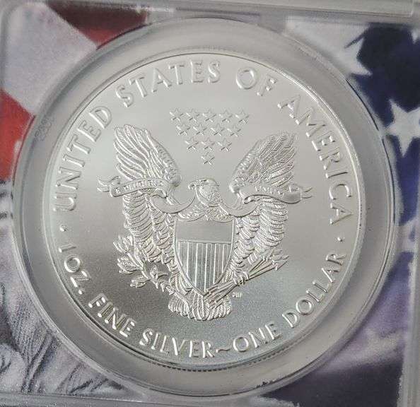2021 MS 70 Silver Eagle TYPE 1
