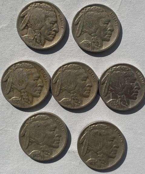 7 Nicer Buffalo Nickels