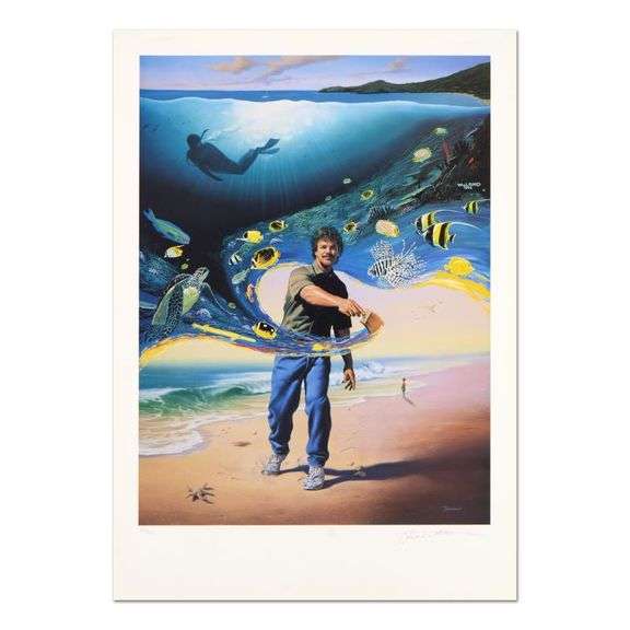 Another Day At the Office by Wyland,