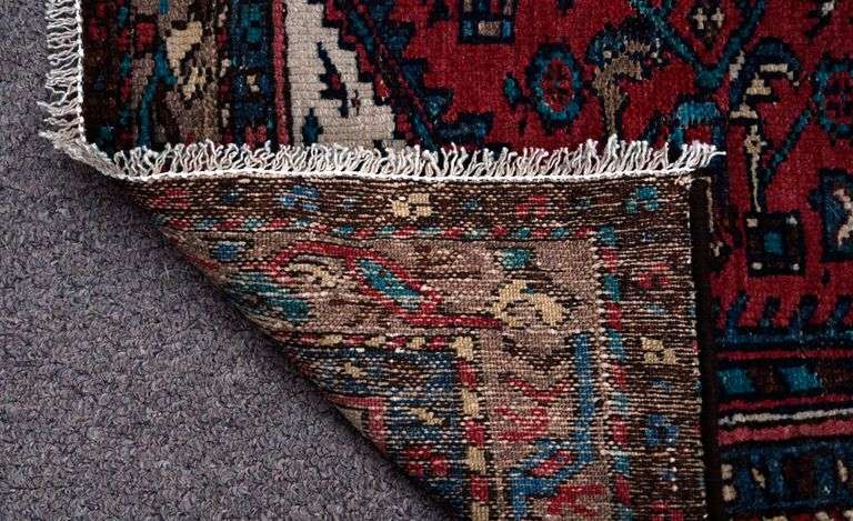 Handmade Persian Hamedan 6.3x3.5