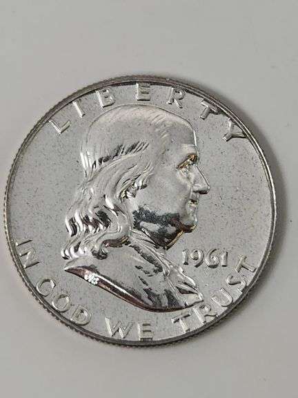 1961 Proof Quality Franklin Half Dollar