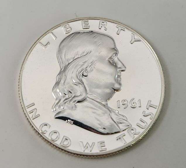 1961 Proof Quality Franklin Half Dollar
