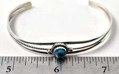 David Morris Turquoise Cuff Bracelet