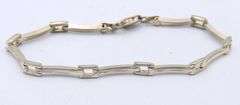 Group Lot of 4 Vintage 925 Sterling Silver Bracelets