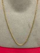BRAND NEW 14K YELLOW GOLD ROPE CHAIN