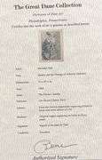 Highly Collectible Salvador Dali Original Copper Engraving Circa 1965