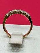 LADIES 14YELLOW GOLD DIAMOND BANDK
