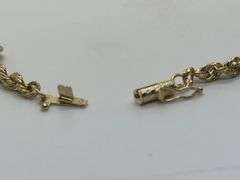 10K Yellow Gold Rope Chain