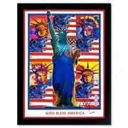 9-11 God Bless America I by Peter Max
