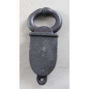 Antique Style Crab Lock Padlock with 2 Skeleton Keys