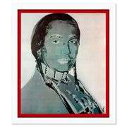 American Indian 2 Piece Set (Red & Blue) by Warhol