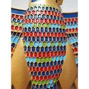 15 Inch Full Color Horus Egyptian Wall Plaque Sculpture