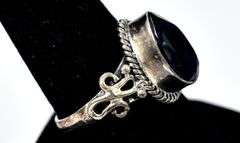 Southwestern Style Dome Ring in Sterling Silver