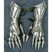 Steel Armor Medieval Gauntlets