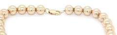 14kt Yellow gold ball bracelet