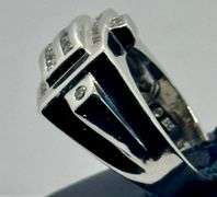 Stunning Man's Nickel Silver Ring