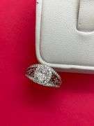 CERTIFIED BRAND NEW 18K WHITE GOLD DIAMOND ENGAGEMENT RING 1.25 CARAT.