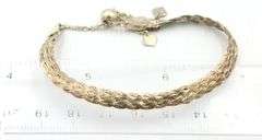 Group lot of 7 Vintage 925 sterling silver bracelets
