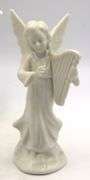 Vintage Karl Heinz Klette 8 porcelain Angel musicians crown over D christmas holidy