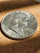 1963 D UNC Quality Franklin Half Dollar